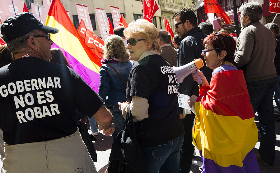 MANIFESTACIÓN DEL 1º DE MAYO EN VALENCIA (FOTOS: EVA MAÑEZ)