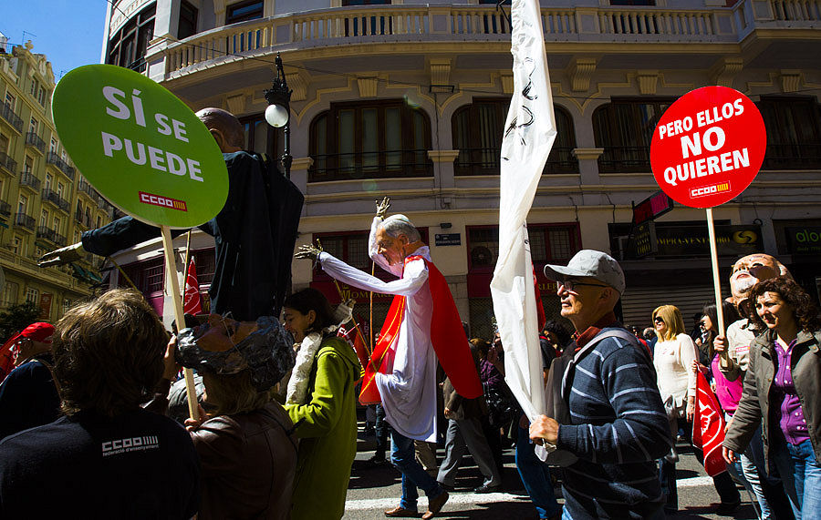 MANIFESTACIÓN DEL 1º DE MAYO EN VALENCIA (FOTOS: EVA MAÑEZ)