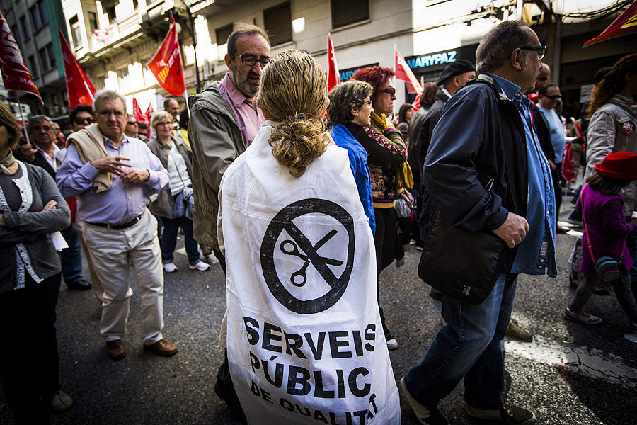 MANIFESTACIÓN DEL 1º DE MAYO EN VALENCIA (FOTOS: EVA MAÑEZ)