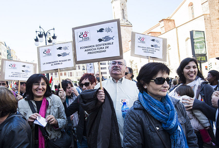 MANIFESTACIÓN DEL 1º DE MAYO EN VALENCIA (FOTOS: EVA MAÑEZ)