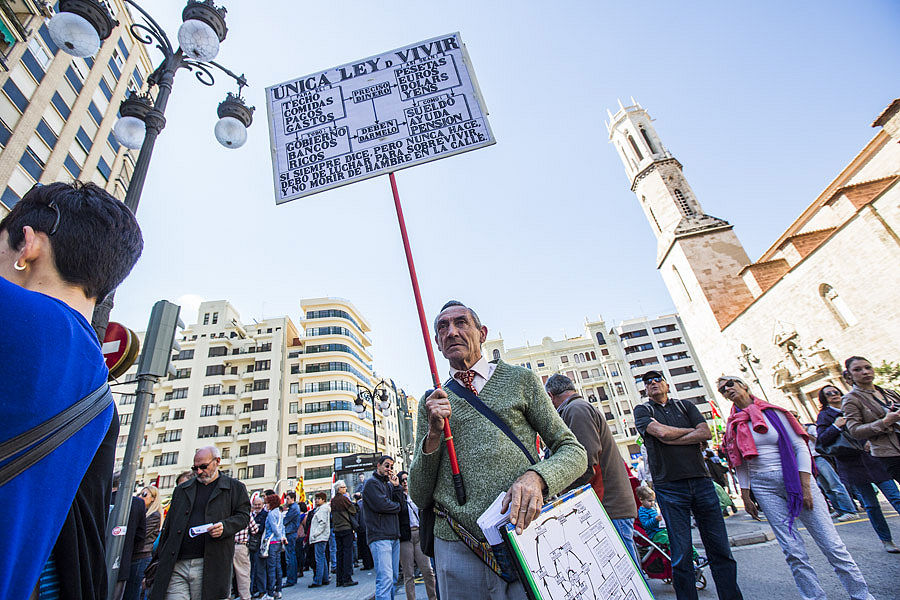 MANIFESTACIÓN DEL 1º DE MAYO EN VALENCIA (FOTOS: EVA MAÑEZ)