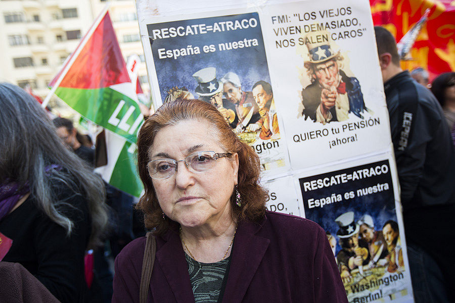 MANIFESTACIÓN DEL 1º DE MAYO EN VALENCIA (FOTOS: EVA MAÑEZ)