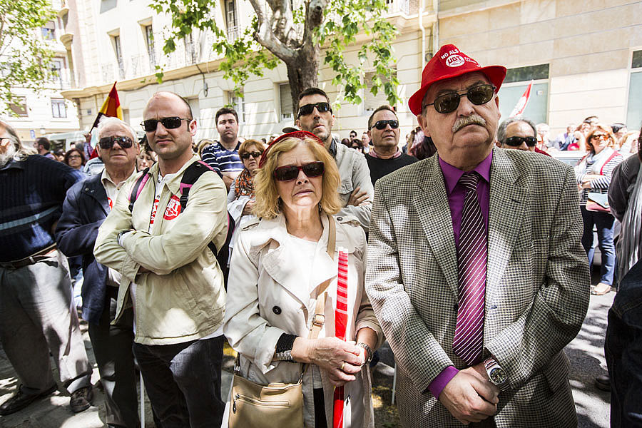 MANIFESTACIÓN DEL 1º DE MAYO EN VALENCIA (FOTOS: EVA MAÑEZ)