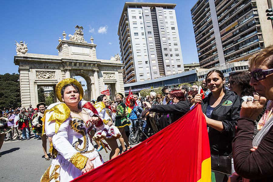 MANIFESTACIÓN DEL 1º DE MAYO EN VALENCIA (FOTOS: EVA MAÑEZ)